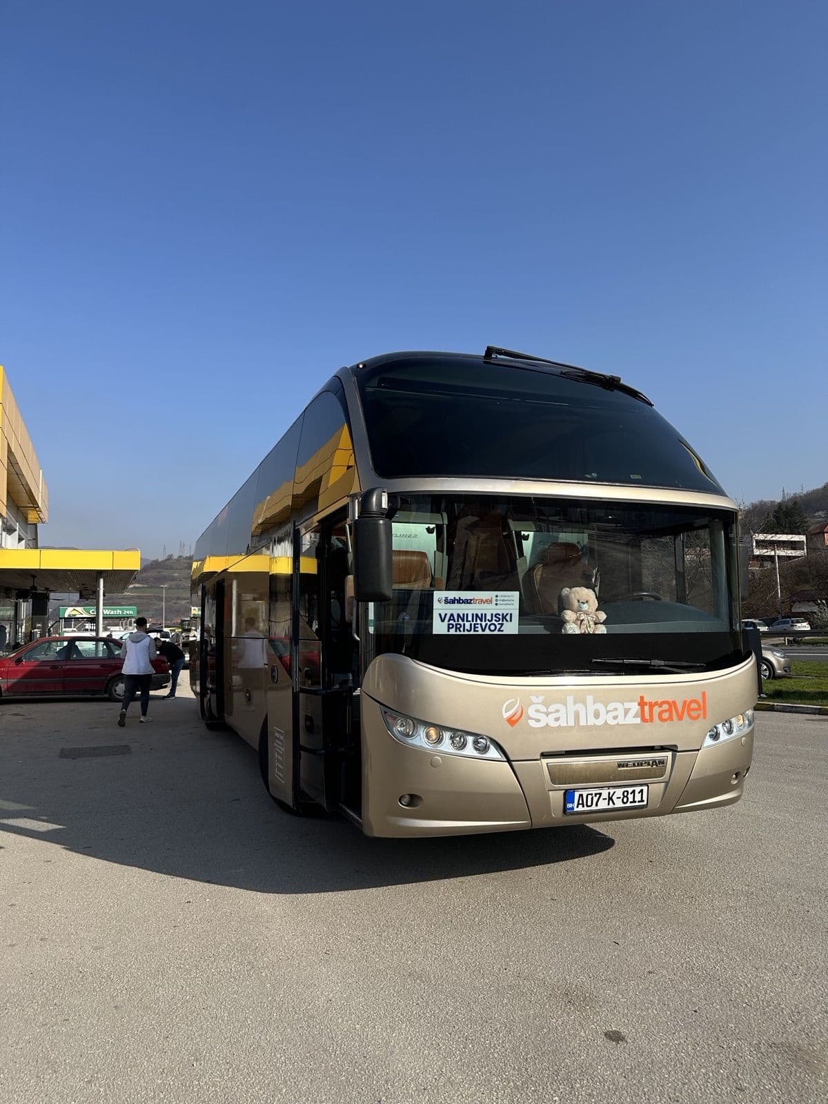 Autobus Šahbaz Travela u Zenici