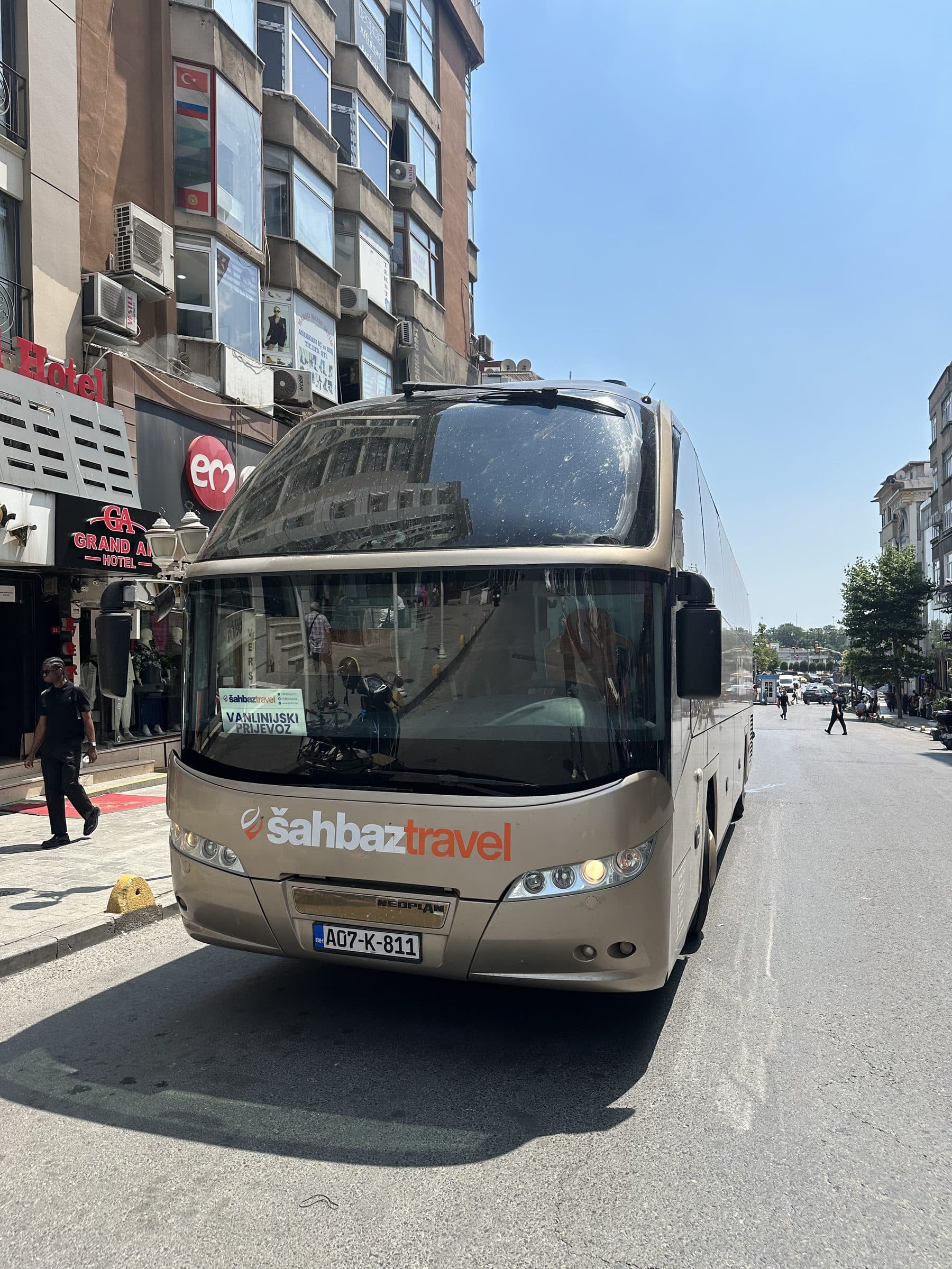 Autobus Šahbaz Travel — Istanbul, Turska