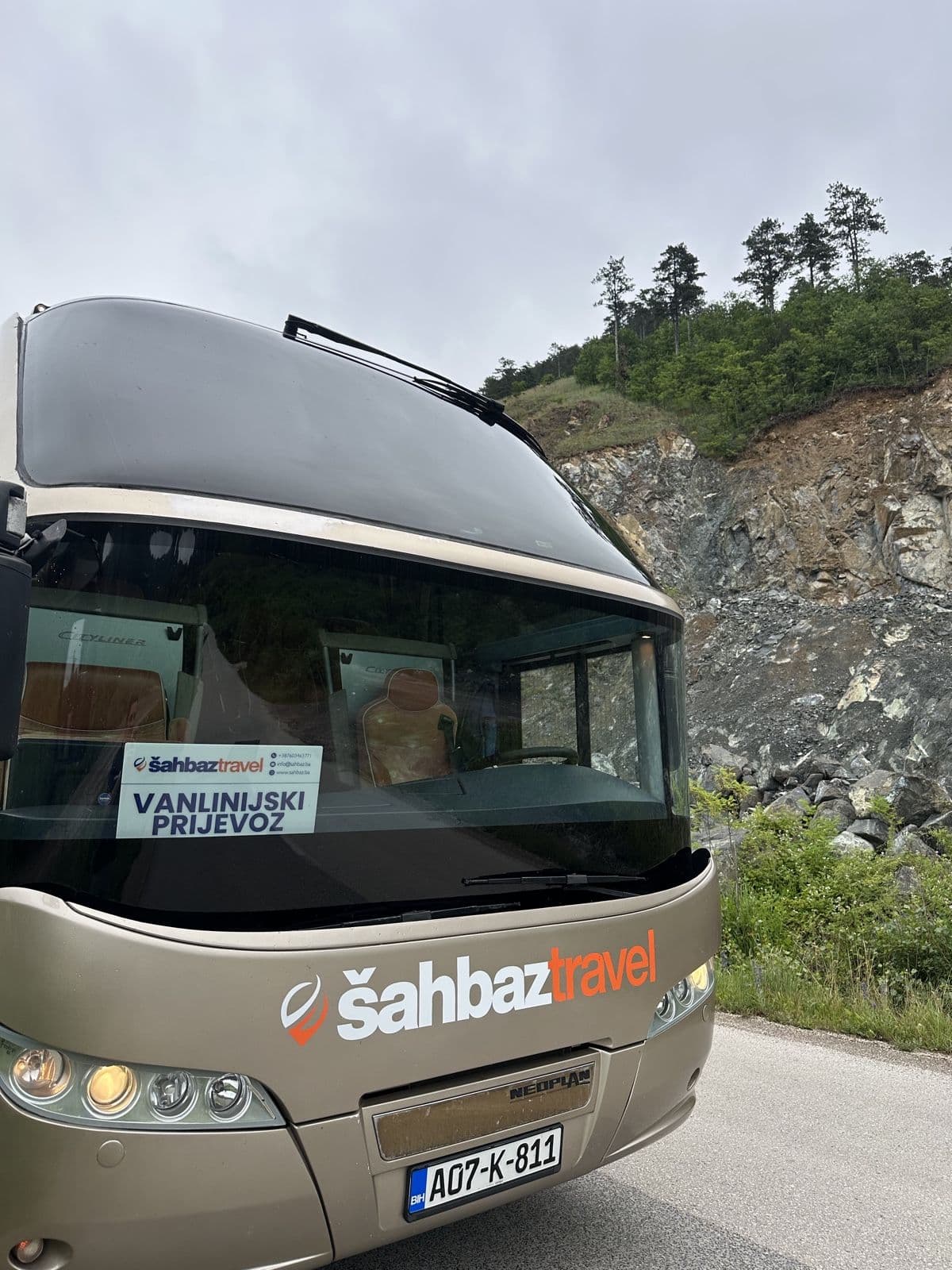 Autobus Šahbaz Travela u Doboju