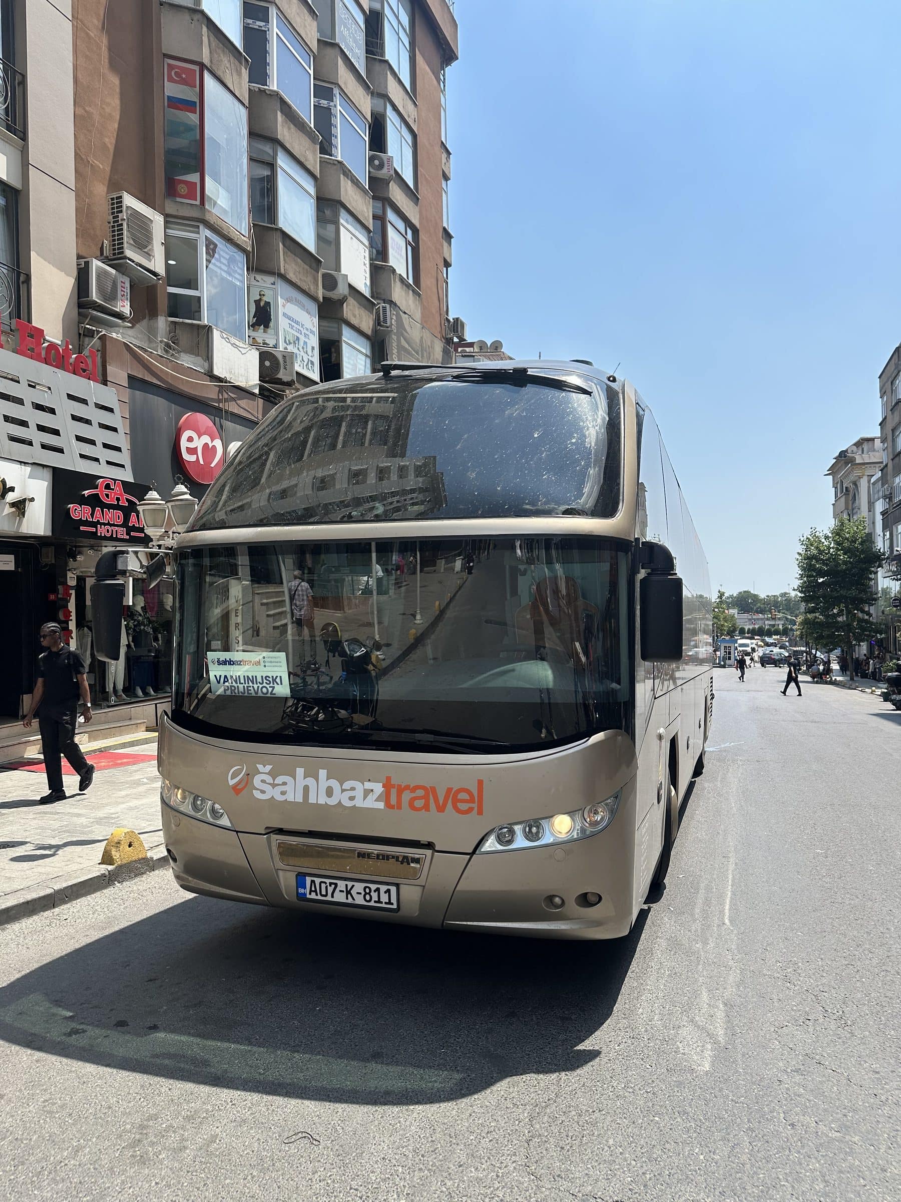 Autobus Šahbaz Travel — Istanbul, Turska
