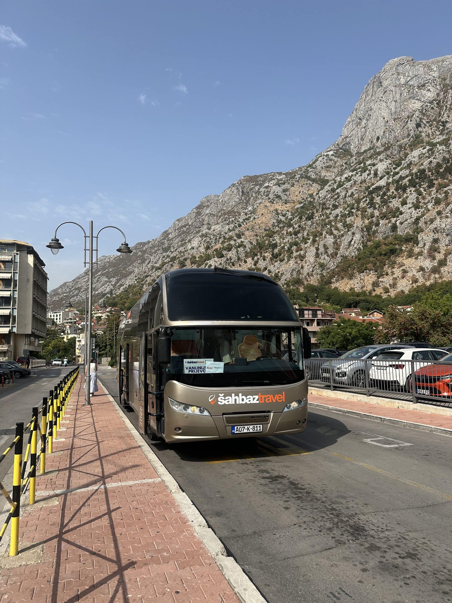 Autobus Šahbaz Travel — Kotor, Crna Gora
